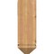 Ekena Millwork Funston Arts and Crafts Smooth Bracket w/ Offset Brace, Western Red Cedar, 7 1/2"W x 18"D x 22"H BKT0806X18X22FST03SWR - alternate 4